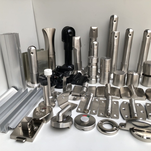 Phụ kiện lắp đặt tấm compact làm vách ngăn vệ sinh